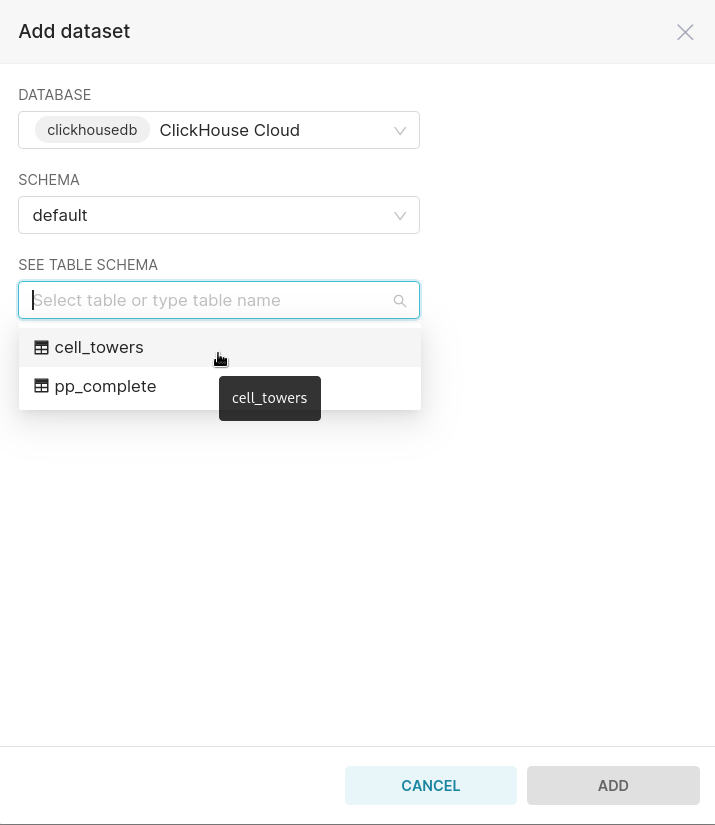 Add cell_towers table as a dataset - Zoomed